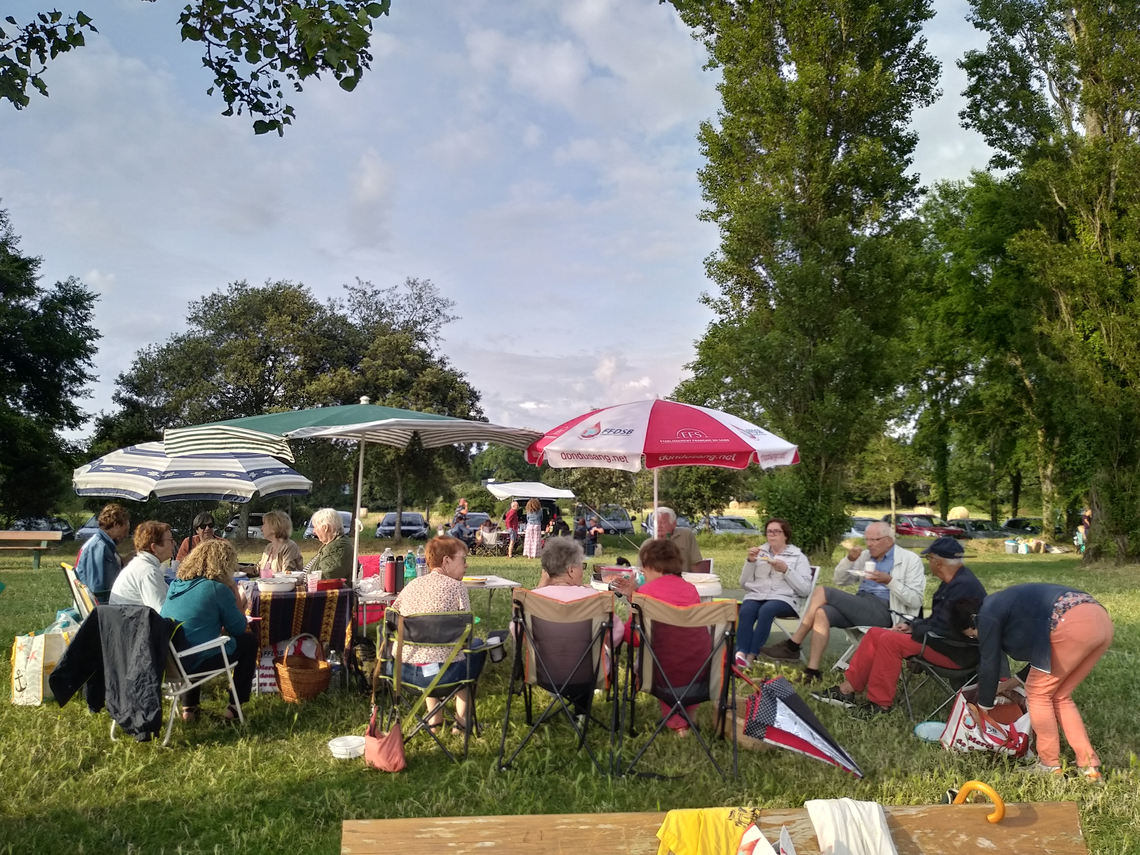 Pique-nique de fin d'année.
